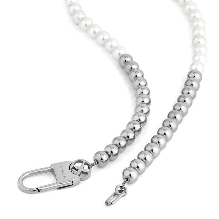VITALY(バイタリー)商品ページ - X Akoya Necklace - Silver VITALY(バイタリー)商品ページ - X Akoya Necklace - Silver