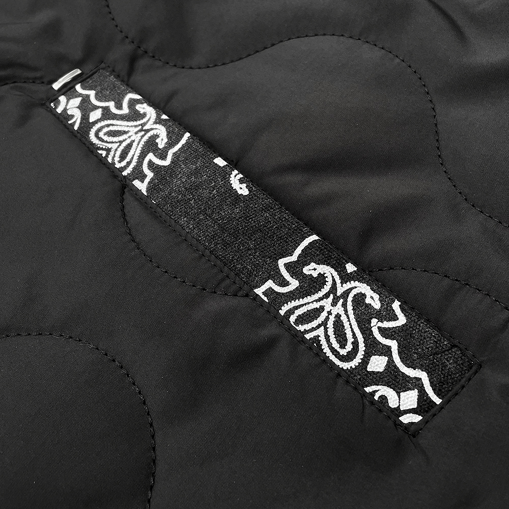 ASKYURSELF (アスクユアセルフ)商品ページ - Banned Paisley Liner Jacket - Black - VENTURER(ベンチュラー)