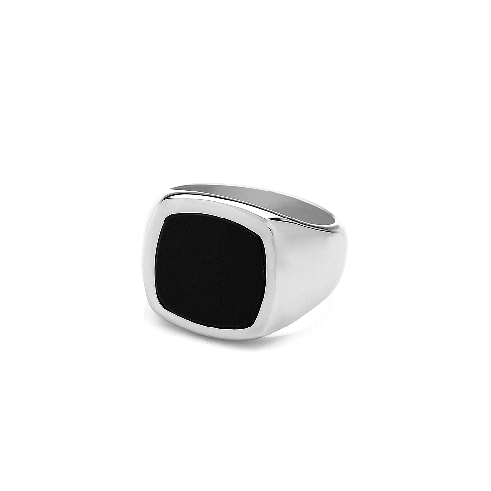 【関税込み】Vitaly シルバー＆ブラック Vaurus リング VITALY(バイタリー)商品ページ - Vaurus Ring - Silver