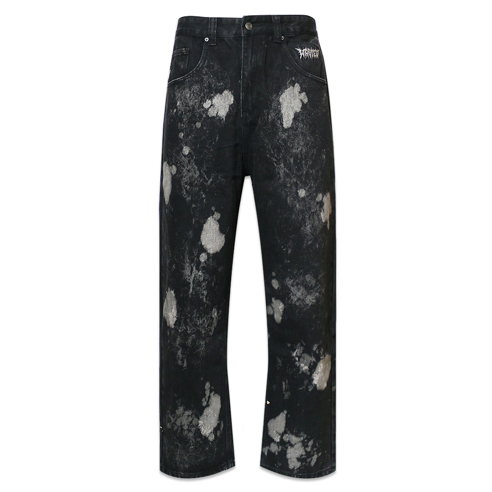 WASTED PARIS (ウェイステッドパリス)商品ページ - Casper Exit Bleach Pants - Black/Gray -  VENTURER(ベンチュラー)