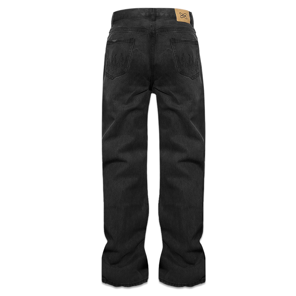 A FEW GOOD KIDS(ア・フュー・グッド・キッズ)商品ページ - New Tide Casual Denim Pants - Black -  VENTURER(ベンチュラー)