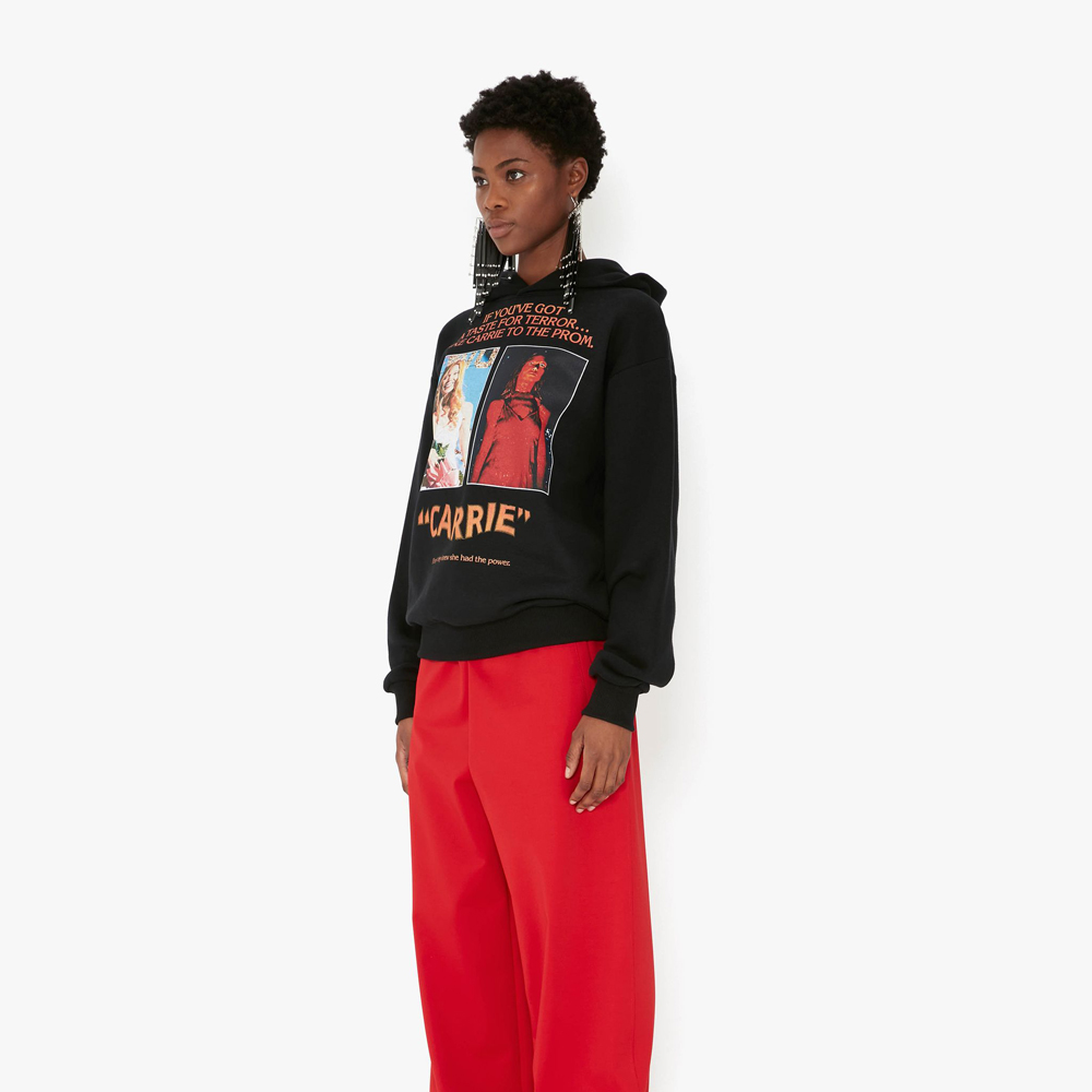 中町兄妹 中町綾 着用 JW ANDERSON Carrie Poster Hoodie 中町兄妹 中町綾 着用 JW ANDERSON Carrie Poster Hoodie (J W