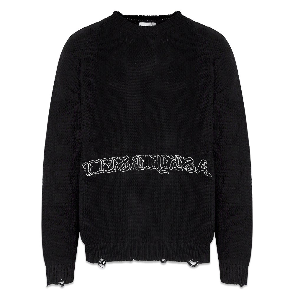 ASKYURSELF (アスクユアセルフ)商品ページ - Tatoo Knit Sweater 