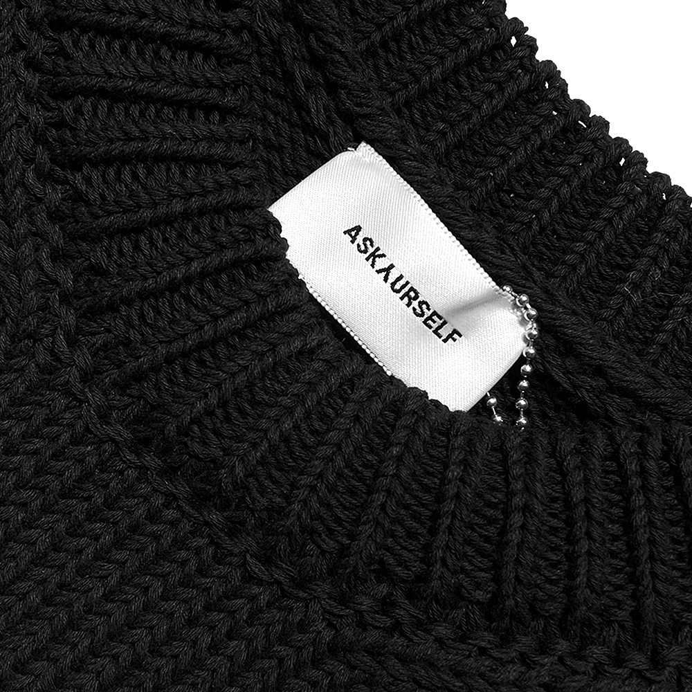 ASKYURSELF (アスクユアセルフ)商品ページ - Tatoo Knit Sweater 