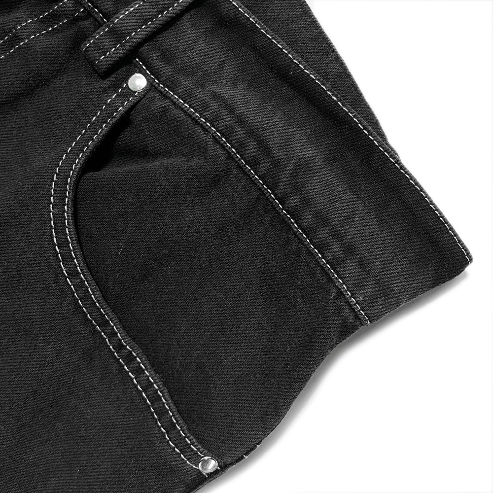 HEAVEN CAN WAIT(ヘブン・キャン・ウェイト)商品ページ - Nothing Jeans - Black -  VENTURER(ベンチュラー)