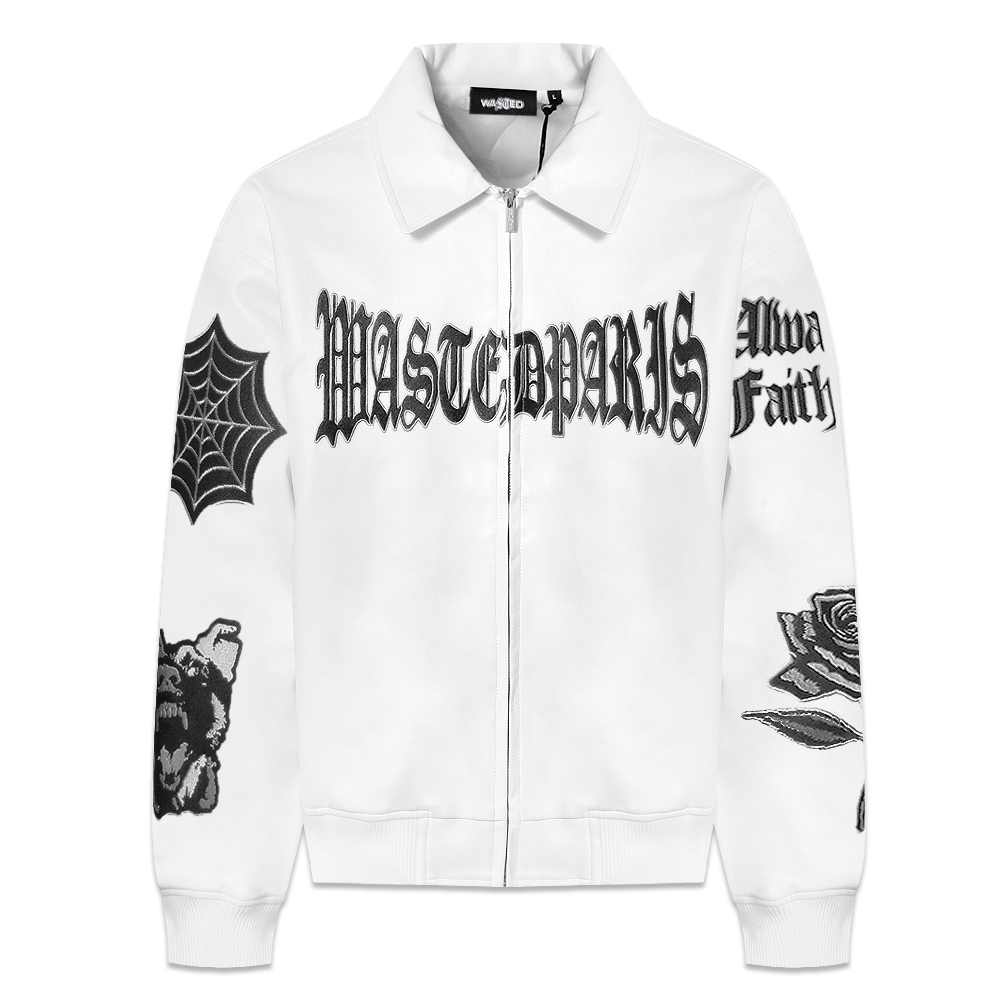 WASTED PARIS(ウェイステッド パリス) ジャケット白 WASTED PARIS (ウェイステッドパリス)商品ページ - Sick Varsity