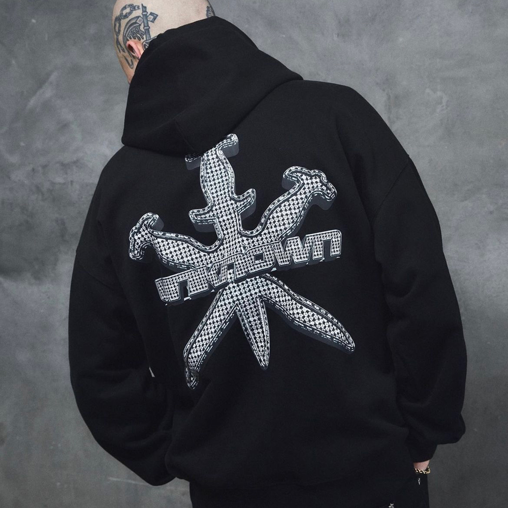 スマート★ UNKNOWN Iced Out Style Dagger Hoodie フーディ UNKNOWN LONDON(アンノウン・ロンドン)商品ページ - Iced Out