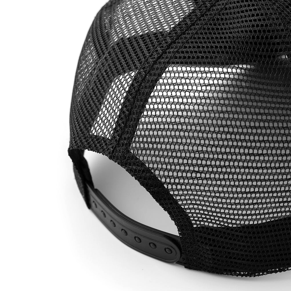 STAMPD'LA スタンプド　ブラックトラッカーハット STAMPDスタンプドLA 001 Trucker Hat black- 夜型大型セレクト