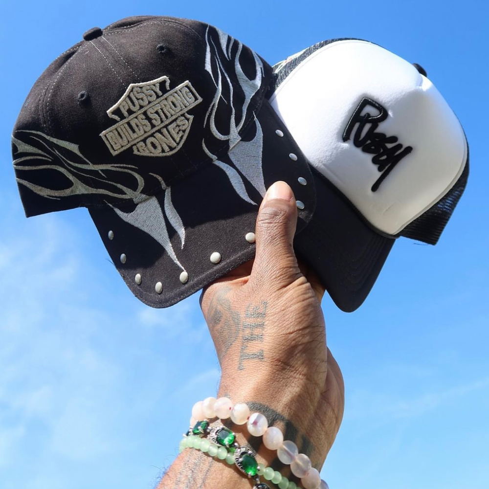 LA ROPA(ラ ロパ)商品ページ - PBSB Silver Flames Cap - Black LA ROPA(ラ ロパ)商品ページ - PBSB Silver Flames Cap - Black