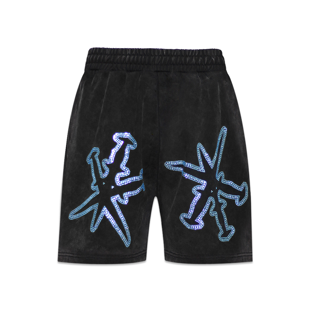 美品 unknown ショートパンツ UNKNOWN アンノウン / Dagger Embroidery Denim Shorts (UNKNOWN