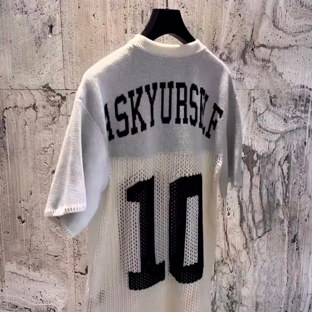 ASKYURSELF (アスクユアセルフ)商品ページ - Knit Mesh Jersey ASKYURSELF (アスクユアセルフ)商品ページ - Knit Mesh Jersey