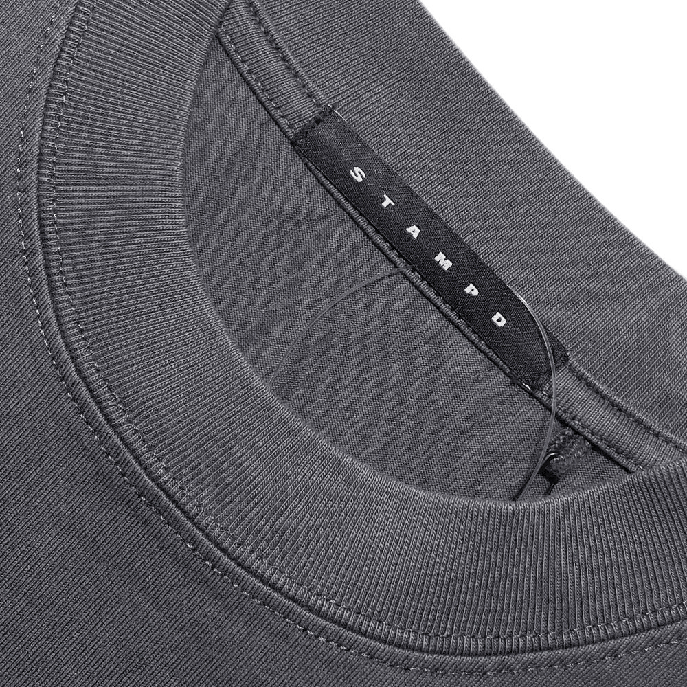 【STAMPD】SKELETON GARMENT DYE RELAXED TEE V2 Stampd Skeleton Garment Dye Relaxed Dark Grey T-Shirt V2
