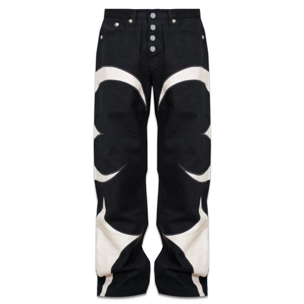 Thug Club Leather Denim Pant