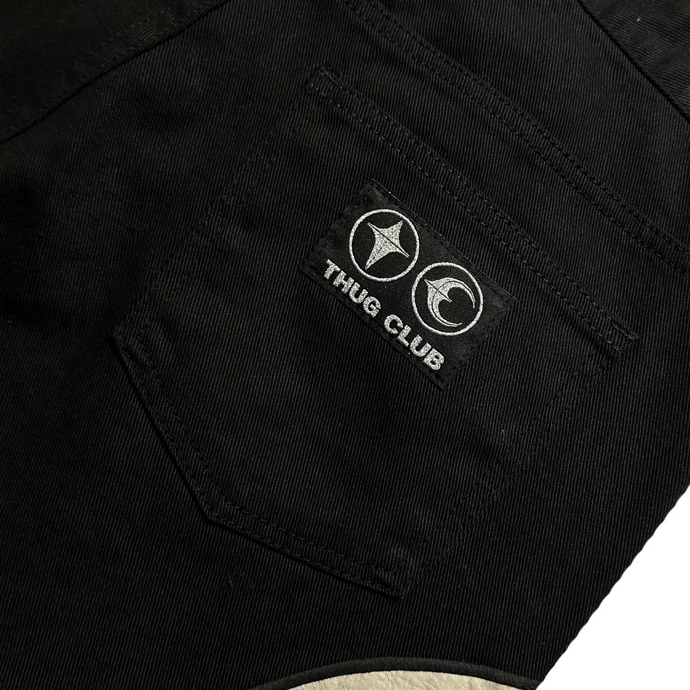 THUG CLUB(サグ・クラブ)商品ページ - TC Leather Denim Pants THUG CLUB(サグ・クラブ)商品ページ - TC Leather Denim Pants
