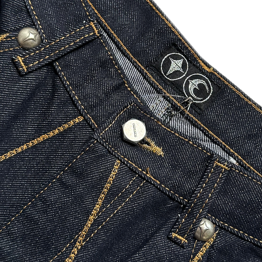 THUG CLUB(サグ・クラブ)商品ページ - TC Rise Denim Emb Pants THUG CLUB(サグ・クラブ)商品ページ - TC Rise Denim Emb Pants