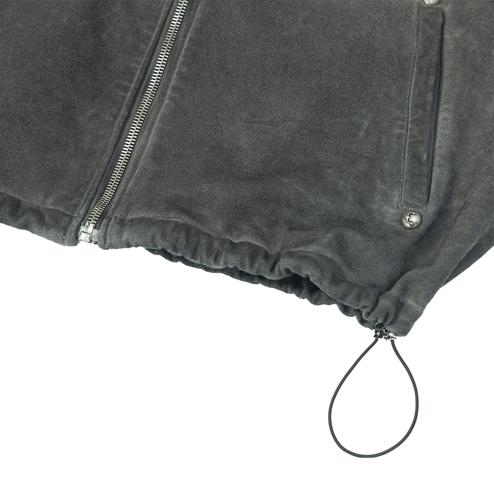 THUG CLUB(サグ・クラブ)商品ページ - DEM Zip-up Hoodie - Gray THUG CLUB(サグ・クラブ)商品ページ - DEM Zip-up Hoodie - Gray
