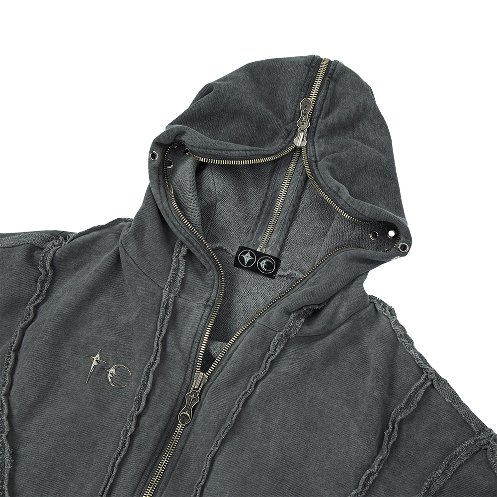 THUG CLUB GLADIATOR ZIP-UP HOODIE / GRYメンズ - パーカー