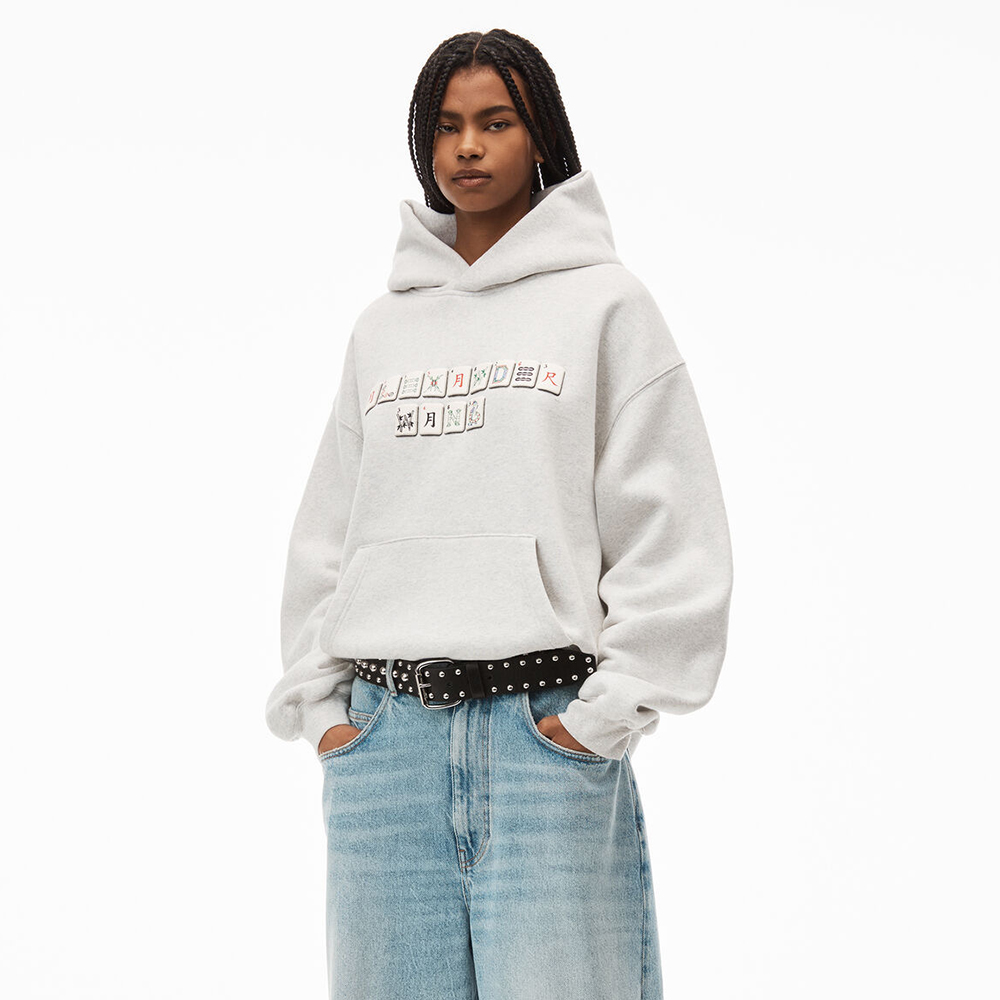 大人気【Alexenderwang】Puff Logo Hoodie＆Pants セットアップ 大人気【Alexenderwang】Puff Logo Hoodie＆Pants セットアップ
