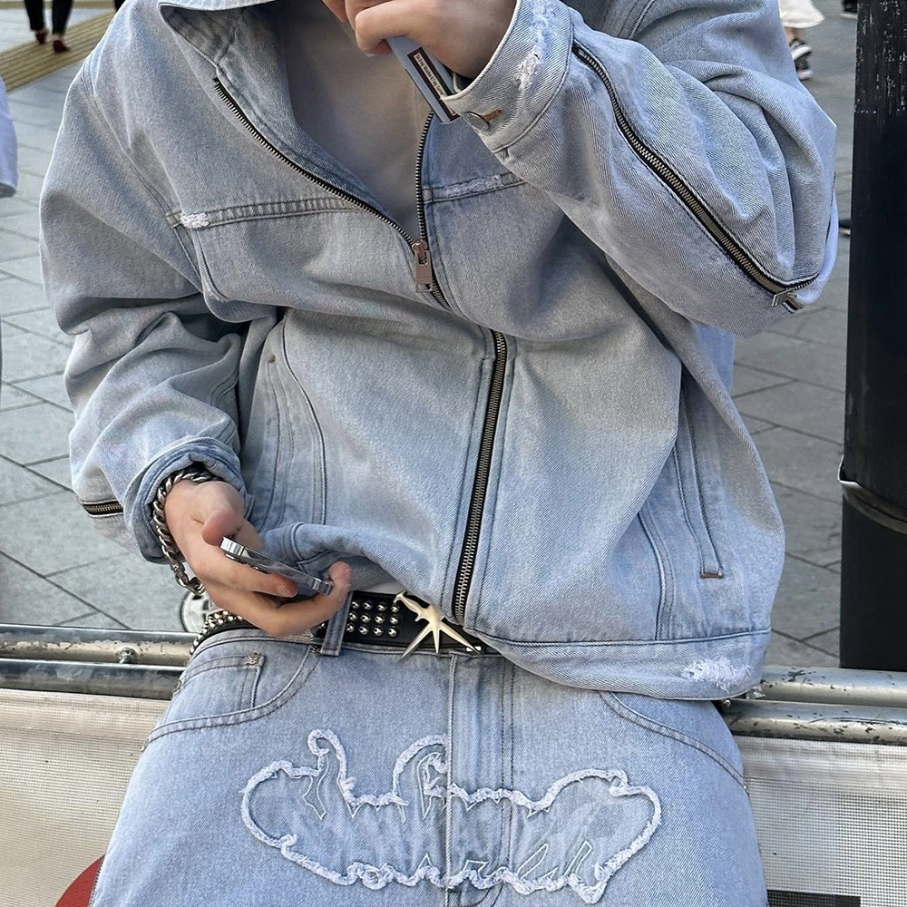 UNKNOWN LONDON アンノウンロンドン デニムセットアップ