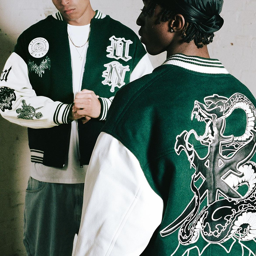 【UNKNOWN LONDON】LOGO VARSITY JACKET 楽天市場】正規品【 UNKNOWN LONDON LOGO VARSITY JACKET