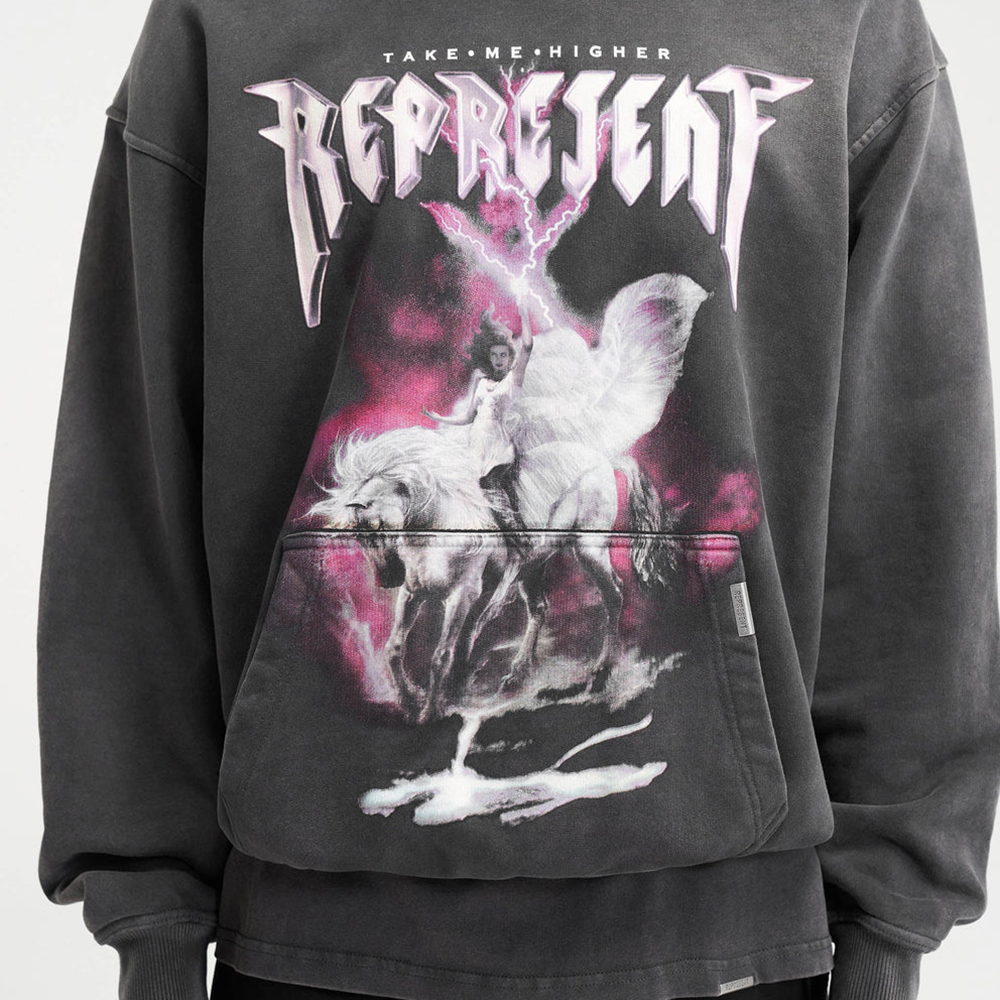★REPRESENT★テイク Me ハイヤー フーディ REPRESENT(リプレゼント)商品ページ - Take Me Higher Hoodie