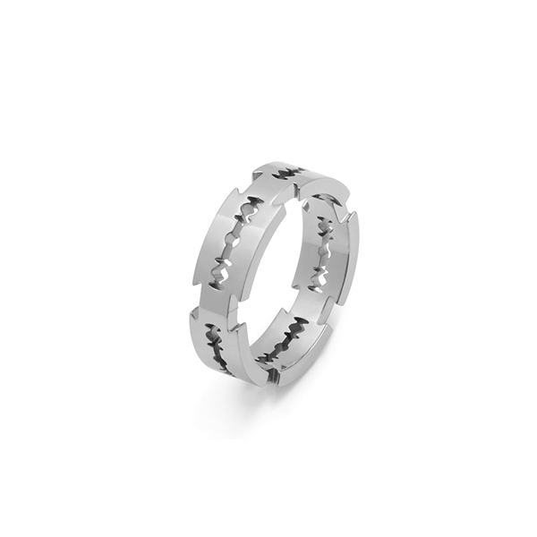 関税送料込【Vitaly】Razor ステンレスリング VITALY(バイタリー)商品ページ - Razor Ring - Silver