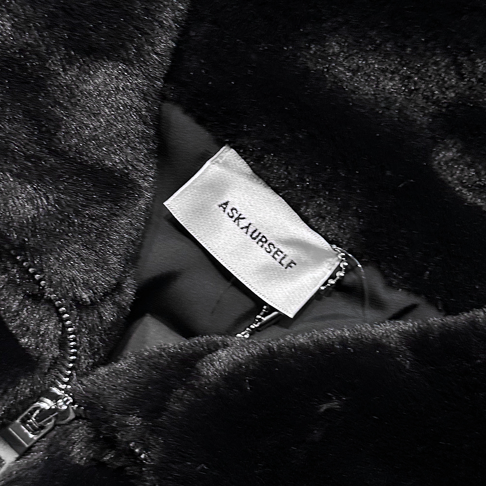 ASKYURSELF ペイズリージャケット Banned Varsity Jacket - ASKYURSELF