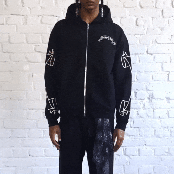 ASKYURSELF (アスクユアセルフ)商品ページ - Banned Zip Hoodie ASKYURSELF (アスクユアセルフ)商品ページ - Banned Zip Hoodie