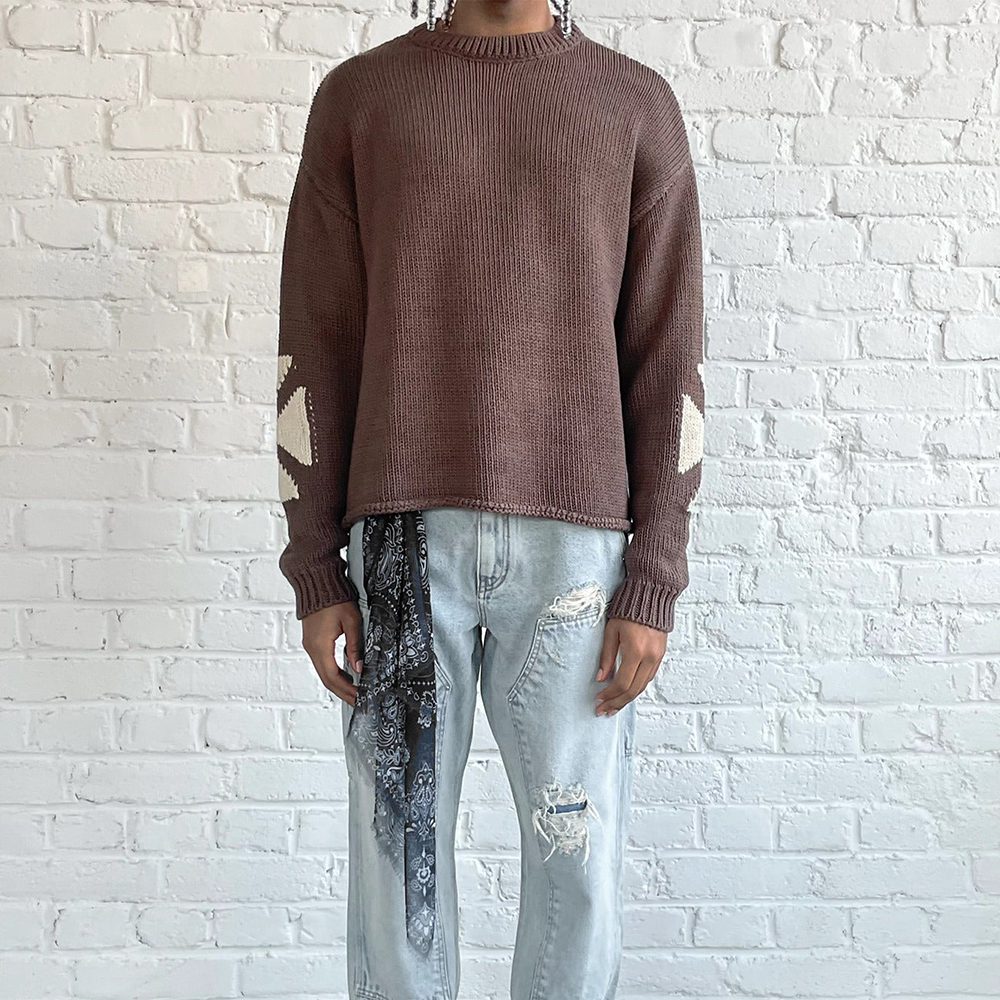 ASKYURSELF (アスクユアセルフ)商品ページ - Chunky Cross Knit ASKYURSELF (アスクユアセルフ)商品ページ - Chunky Cross Knit