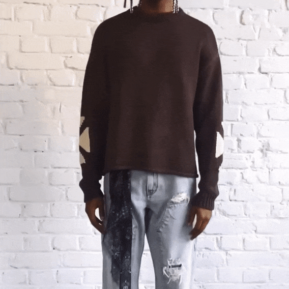 ASKYURSELF (アスクユアセルフ)商品ページ - Chunky Cross Knit ASKYURSELF (アスクユアセルフ)商品ページ - Chunky Cross Knit