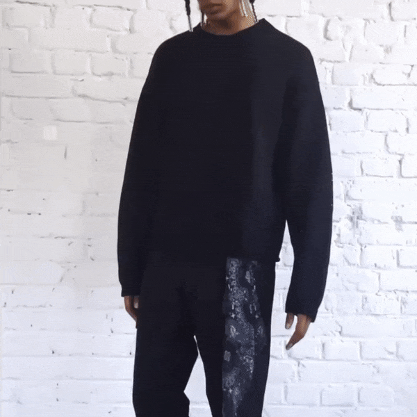 ASKYURSELF (アスクユアセルフ)商品ページ - Chunky Cross Knit ASKYURSELF (アスクユアセルフ)商品ページ - Chunky Cross Knit
