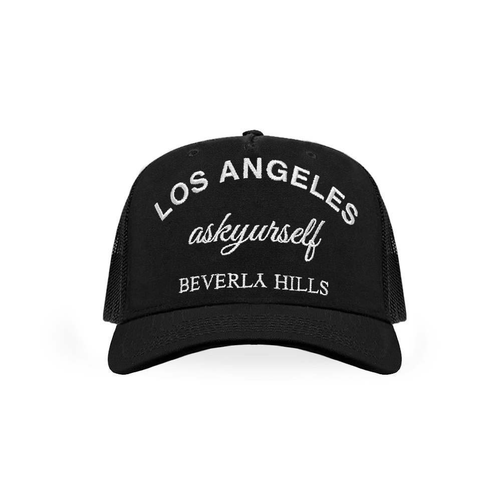 【未使用品】ASKYURSELF / Mirror Trucker Cap ASKYURSELF (アスクユアセルフ)商品ページ - Mirror Trucker Cap