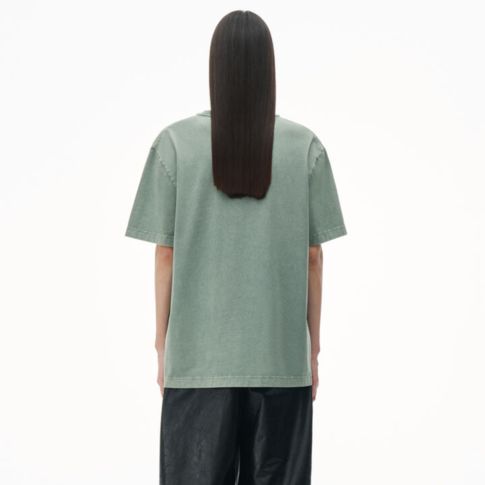アレクサンダーページ alexander wang - 【ラスト1点】DEBOSSED STACKED LOGO UNISEX