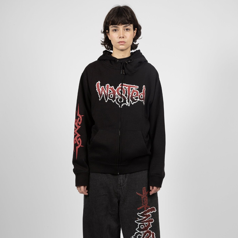 WASTED PARIS ウェイステッドパリス / Blind Zip Hoodie WASTED PARIS (ウェイステッドパリス)商品ページ - Blind Zip
