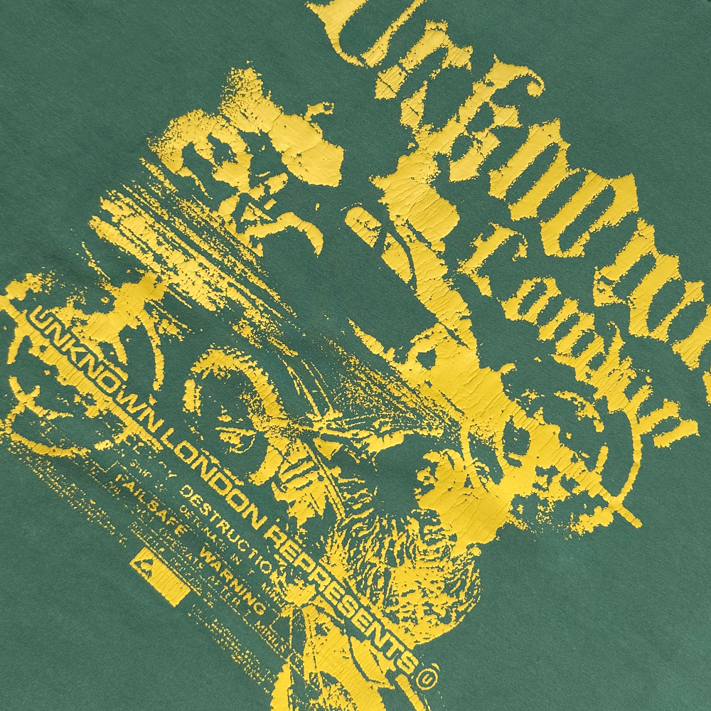 【すぐ届く】UNKNOWN LONDON Lost Cities Graphic T シャツ UNKNOWN LONDON アンノウンロンドン｜Gothic Unknown Logo Tee