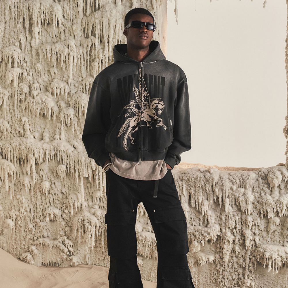 【送料込】REPRESENT_Spirits Mascot Zip Hoodie Represent Spirits Mascot Zip Hoodie Vintage Black – CRUIZER
