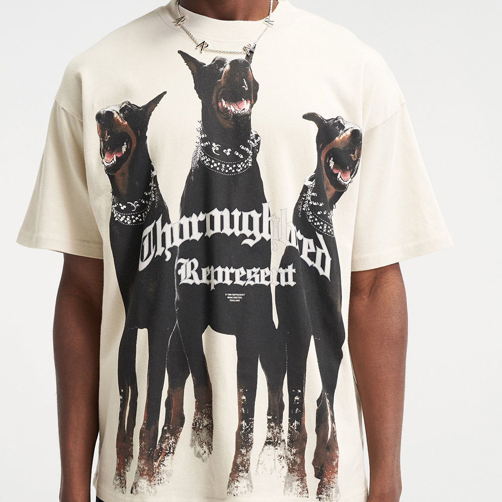 関税込み★REPRESENT★Thoroughbred コットン 半袖 Tシャツ REPRESENT(リプレゼント)商品ページ - Thoroughbred T-Shirt