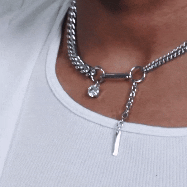バイタリー◆VITALY◆Revolve チェーンネックレス ステンレス VITALY(バイタリー)商品ページ - Shimmer Necklace - Silver