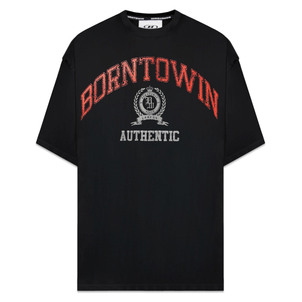 borntowin ブラック Tシャツ 韓国限定　タグあります★ トゥ borntowin ブラック Tシャツ 韓国限定 タグあります☆ Born