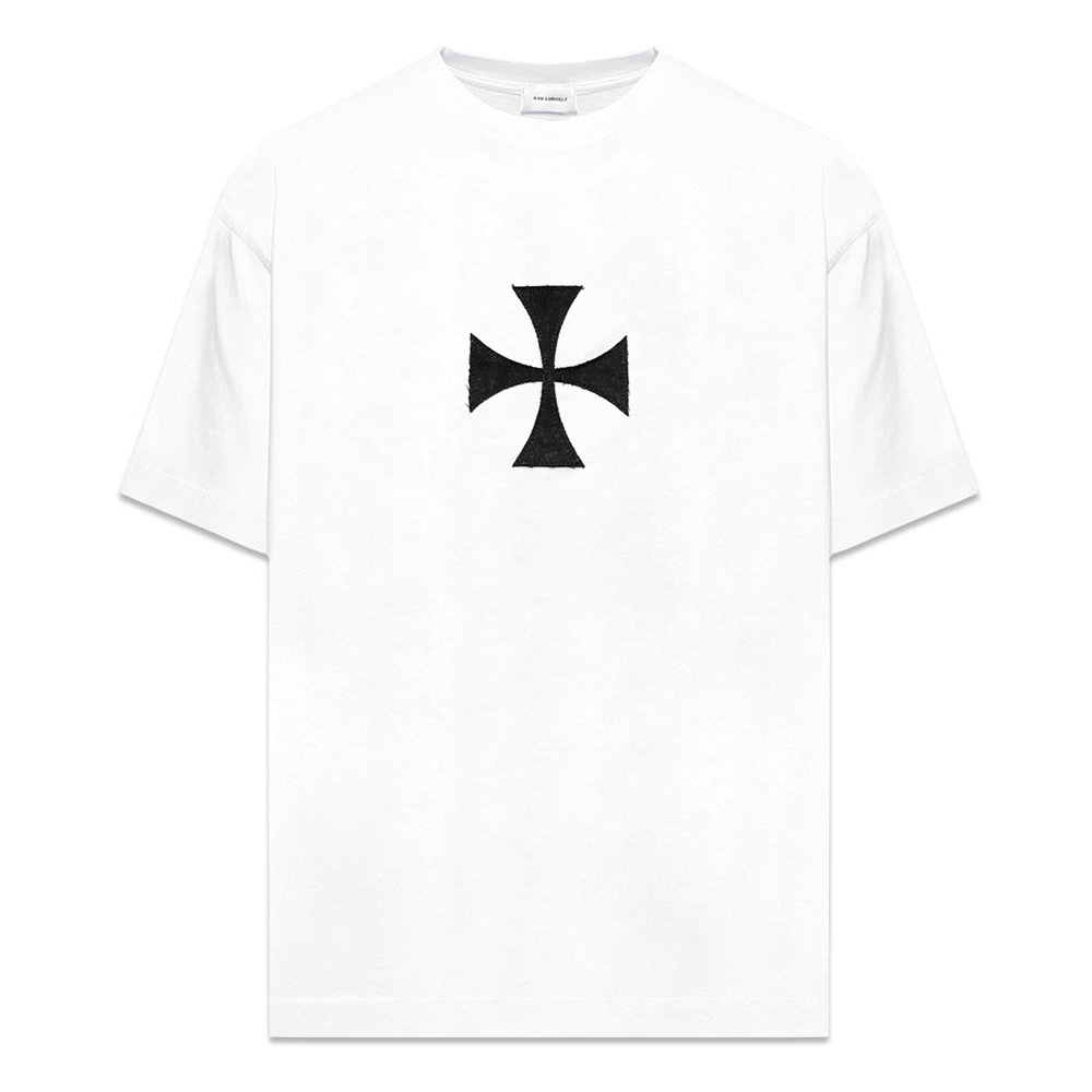 【ASKYURSELF】Cross Patch Heavy T CROSS PATCH VINTAGE T - ASKYURSELF