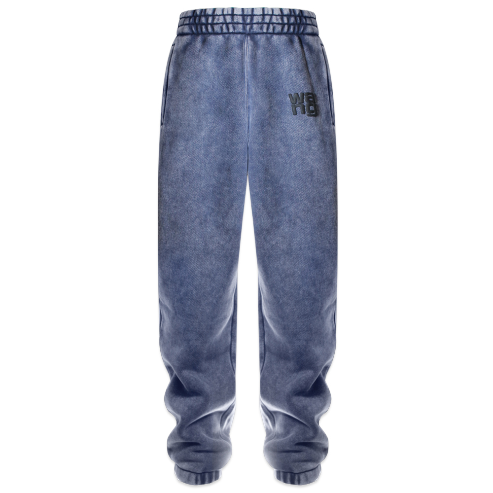 alexander wang ロゴ　パンツ Designer High Waisted Sweatpants | Terry Sweatpants