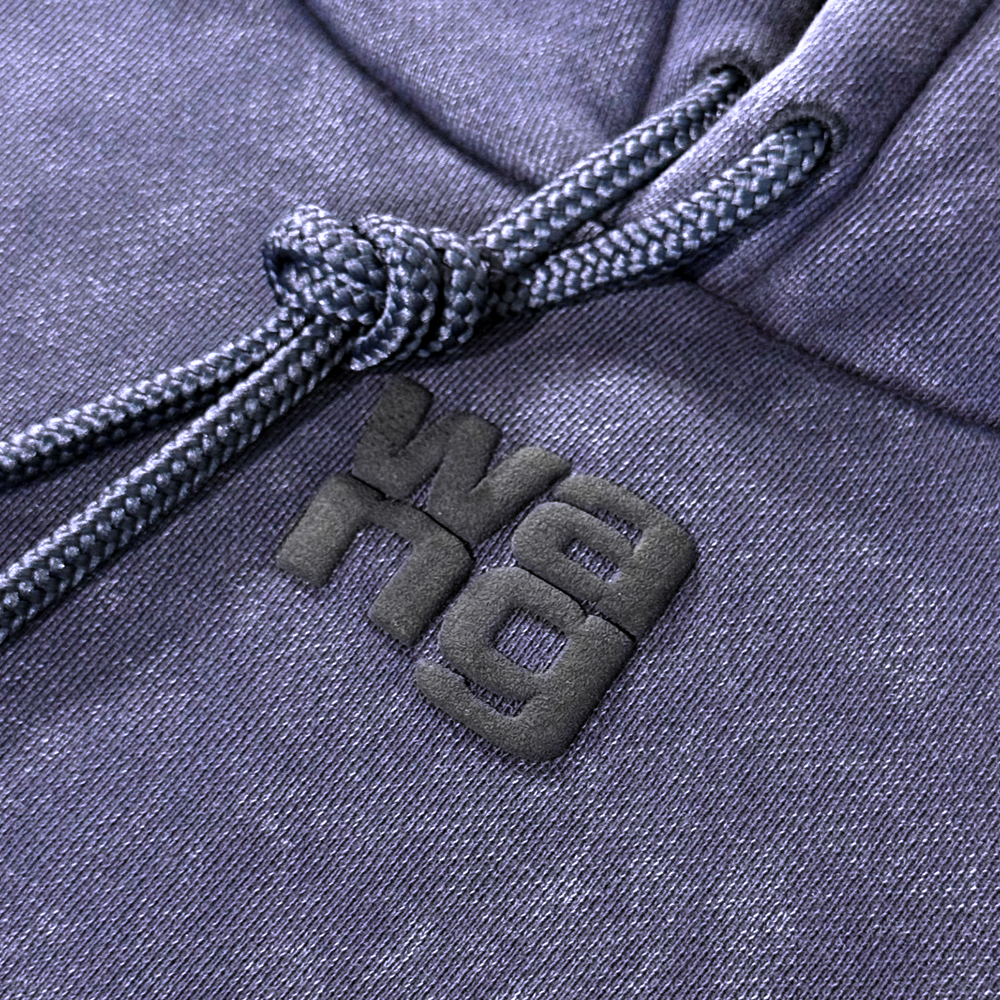 ■alexander wang.t コットンテリー スウェット ロゴ フーディ■ □alexander wang.t コットンテリー スウェット ロゴ フーディ