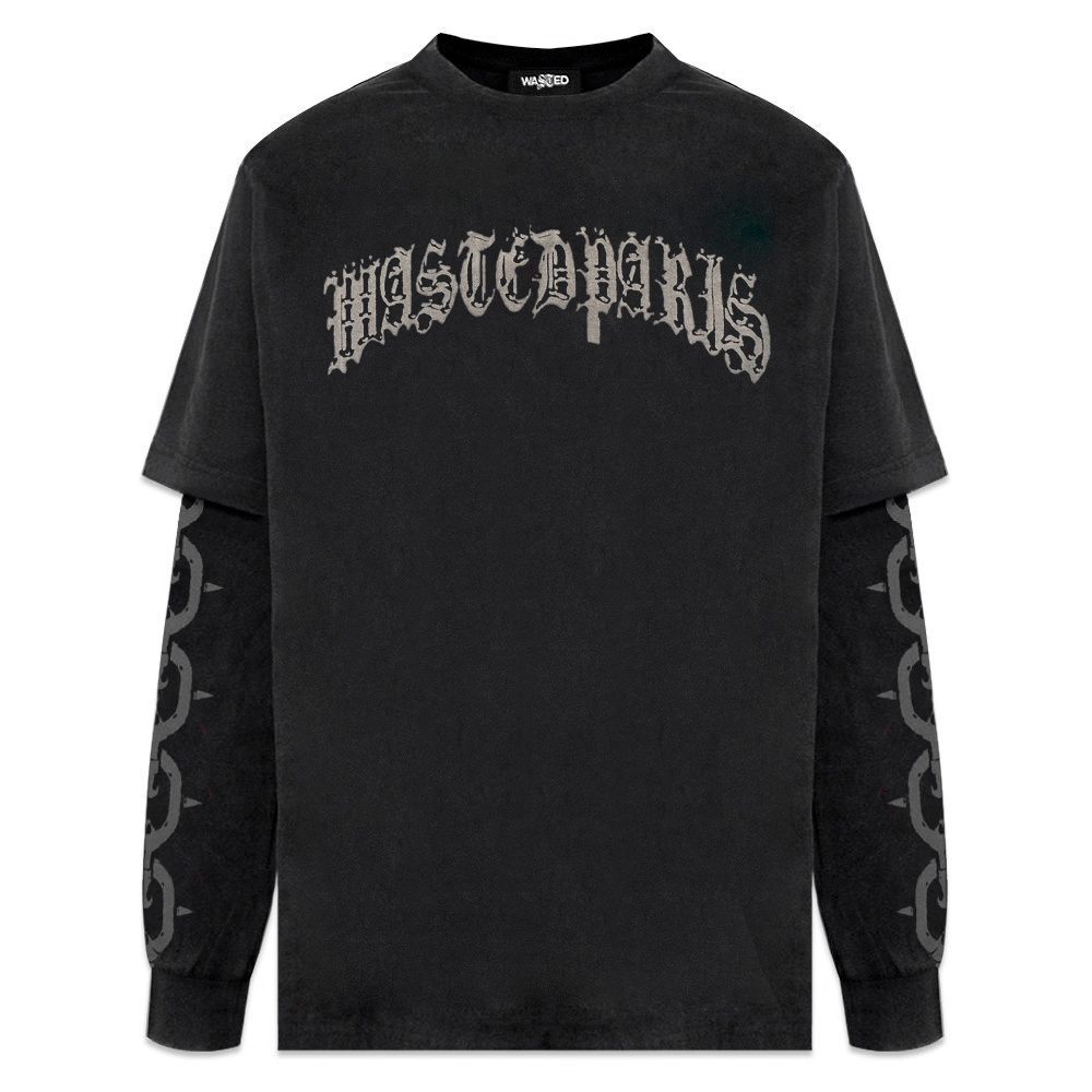【WASTED PARIS】FUSION 長袖 Tシャツ  ユニセックス 送関込 Fusion Long Sleeve T-Shirt – WASTED PARIS