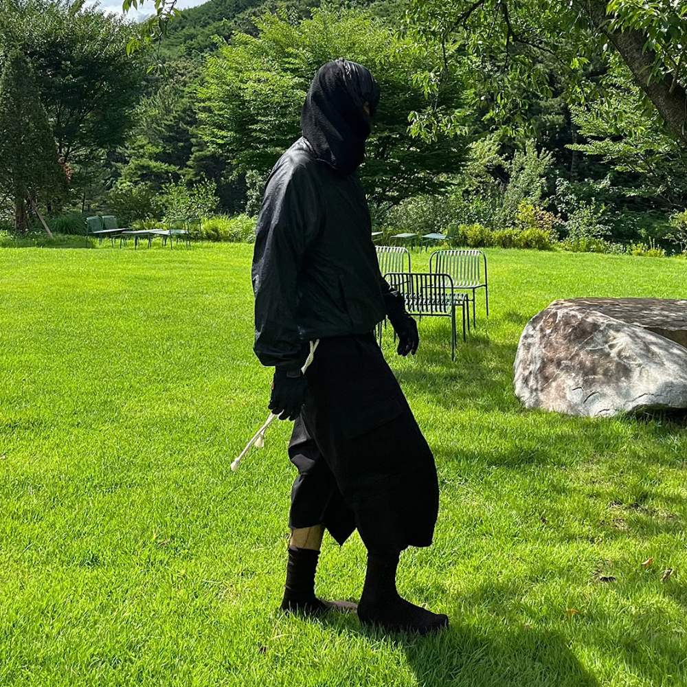 パンツ ADONIS ORBIT PROJECT ROPE BERMUDA PANTS ADONIS ORBIT PROJECT / LAYERED CARGO BERMUDA PA