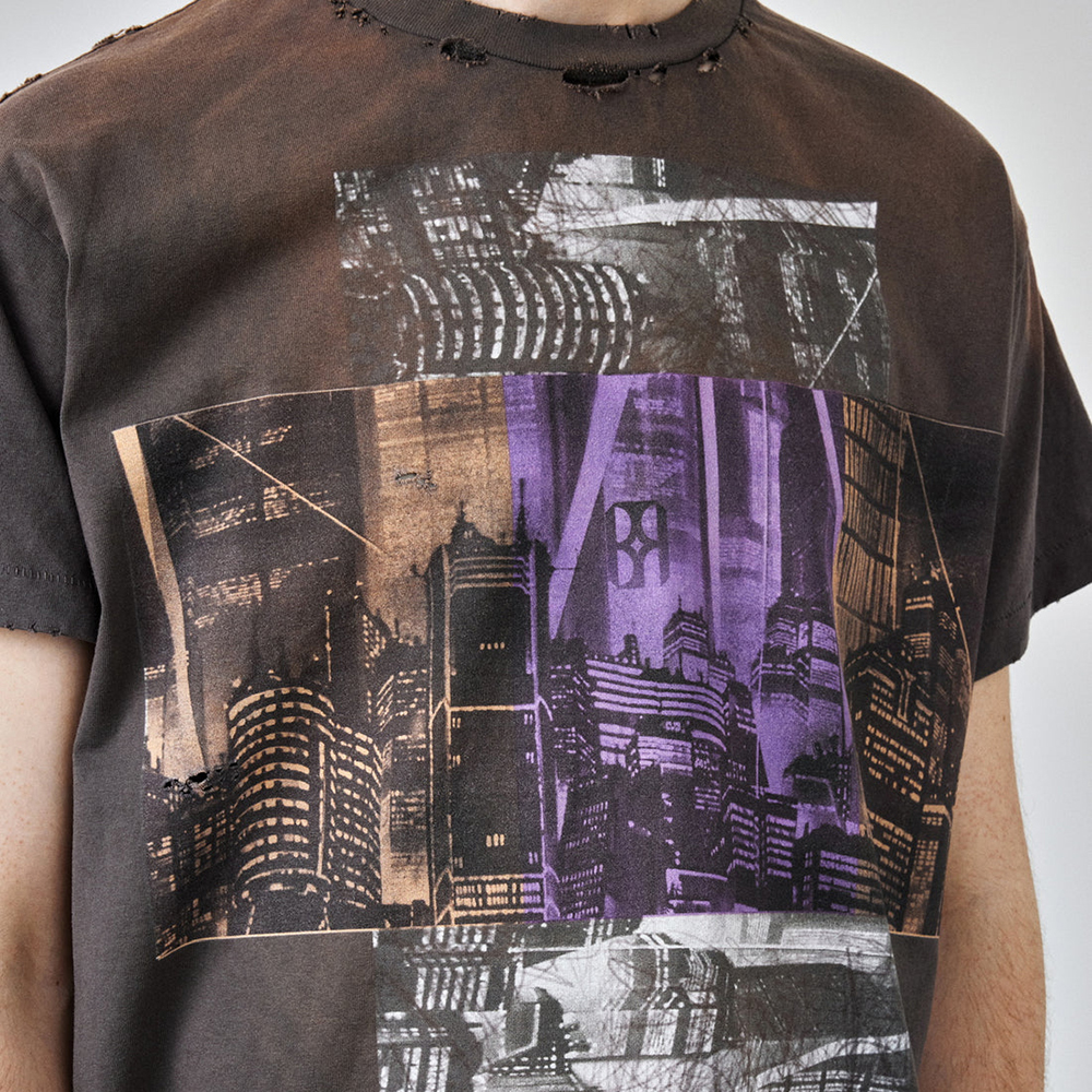 [Birth Of  Child] ウォッシュ加工 Tシャツ BIRTH OF ROYAL CHILD(バース・オブ・ロイヤル・チャイルド
