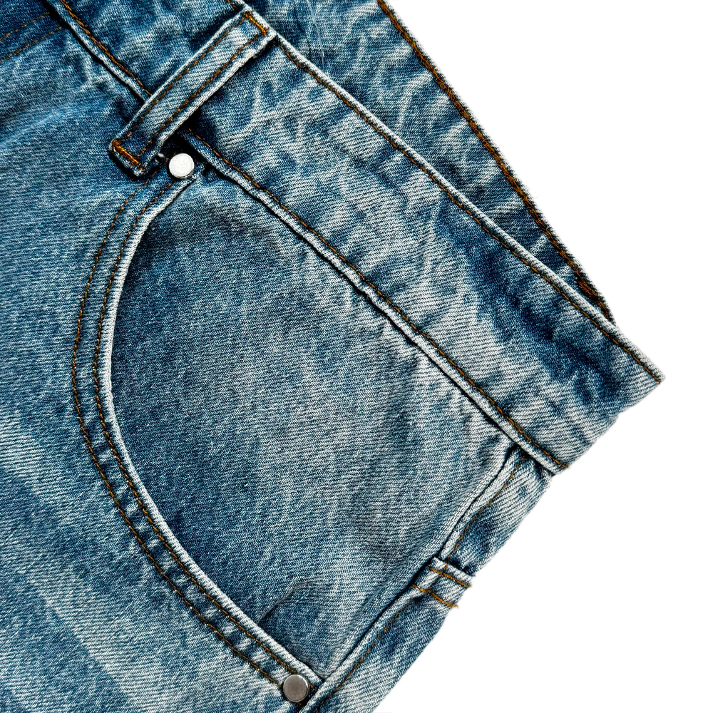 NOUBLIE PAS(ヌーブリーポー)ラインストーン バギーデニム　L NOUBLIE PAS(ヌーブリーポー)商品ページ - Infinity Stone Jeans