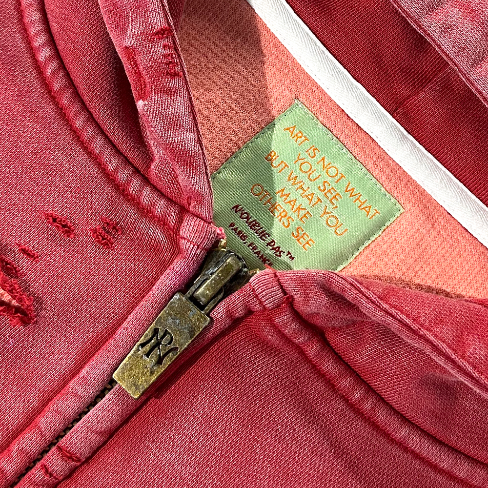 NOUBLIE PAS(ヌーブリーポー) 商品ページ - Adam Sandler Zip-Up