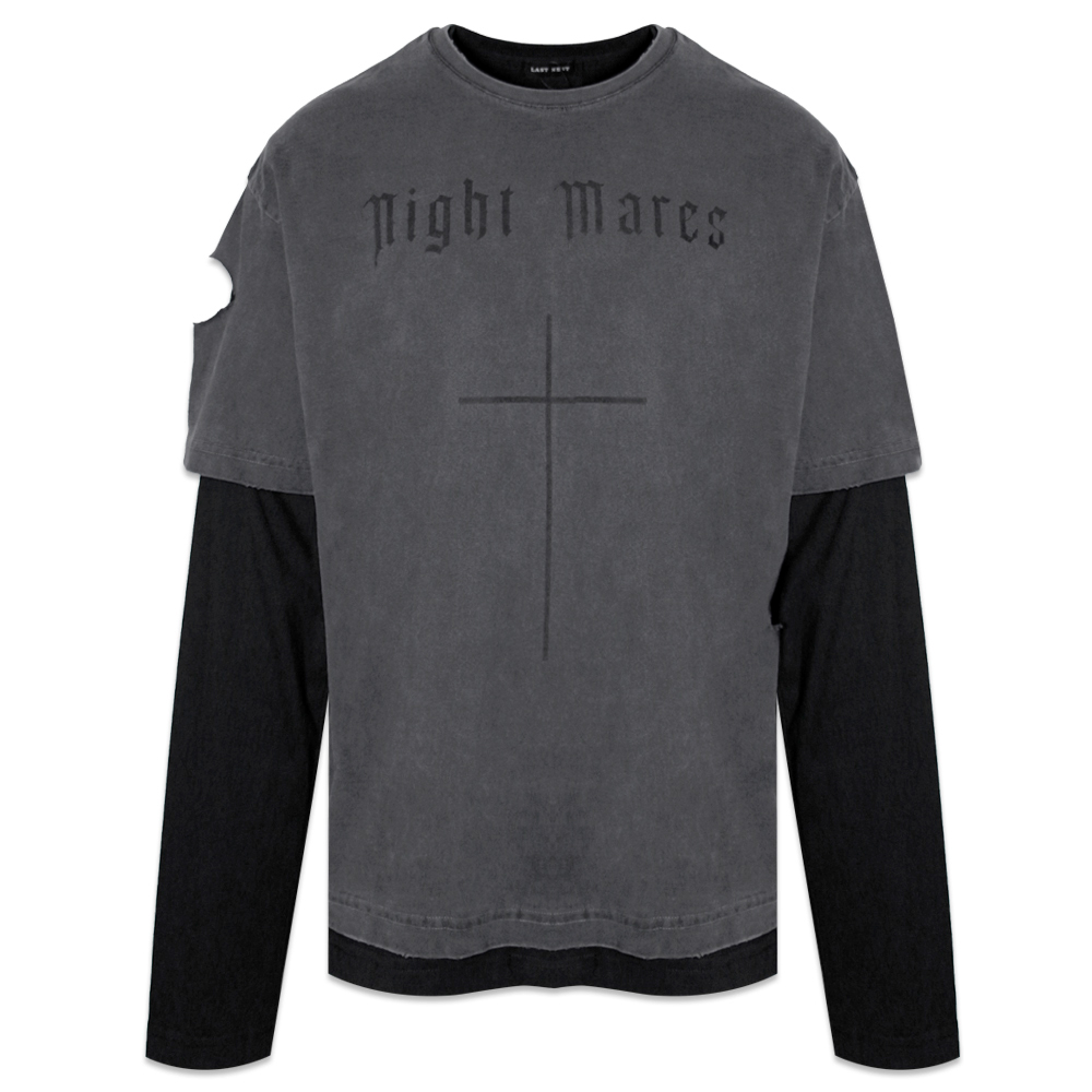 LAST NEST(ラストネスト)商品ページ - Nightmares Layered T LAST NEST(ラストネスト)商品ページ - Nightmares Layered T