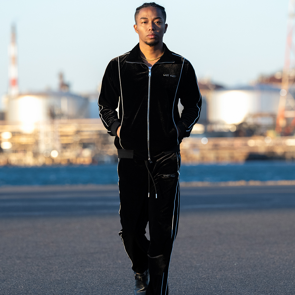 LAST NEST(ラストネスト)商品ページ - Velour Track Jacket V2