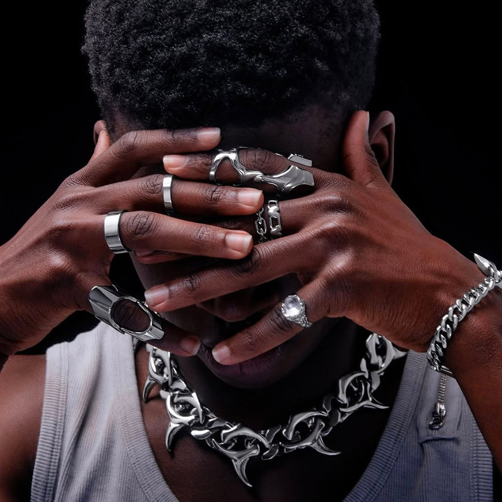 Vitaly Fragment Ring | 100% Recycled Stainless Steel Accessories